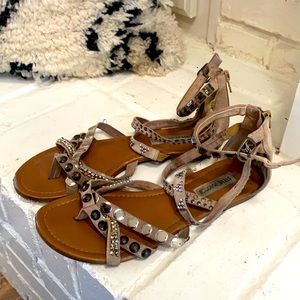 Steve Madden Gladiator Sandal Size 7.5